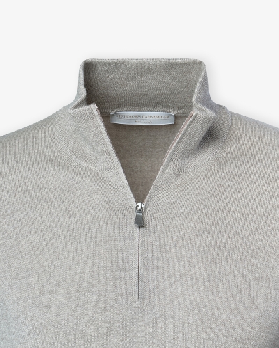 LHDA - Half zip virgin wool - Beige