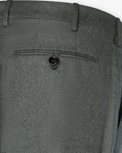 Berwich - Morrello trousers wool flannel - Olive