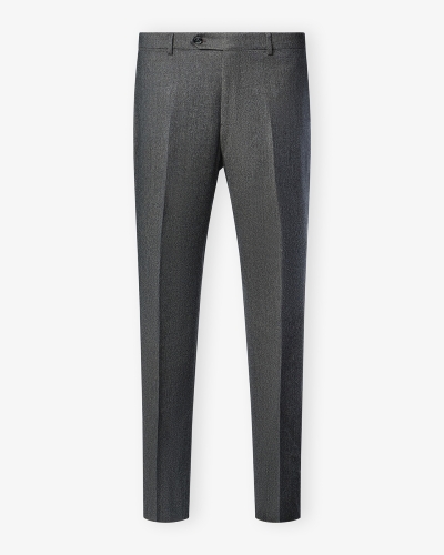 Berwich - Regular fit trousers flannel - Greige