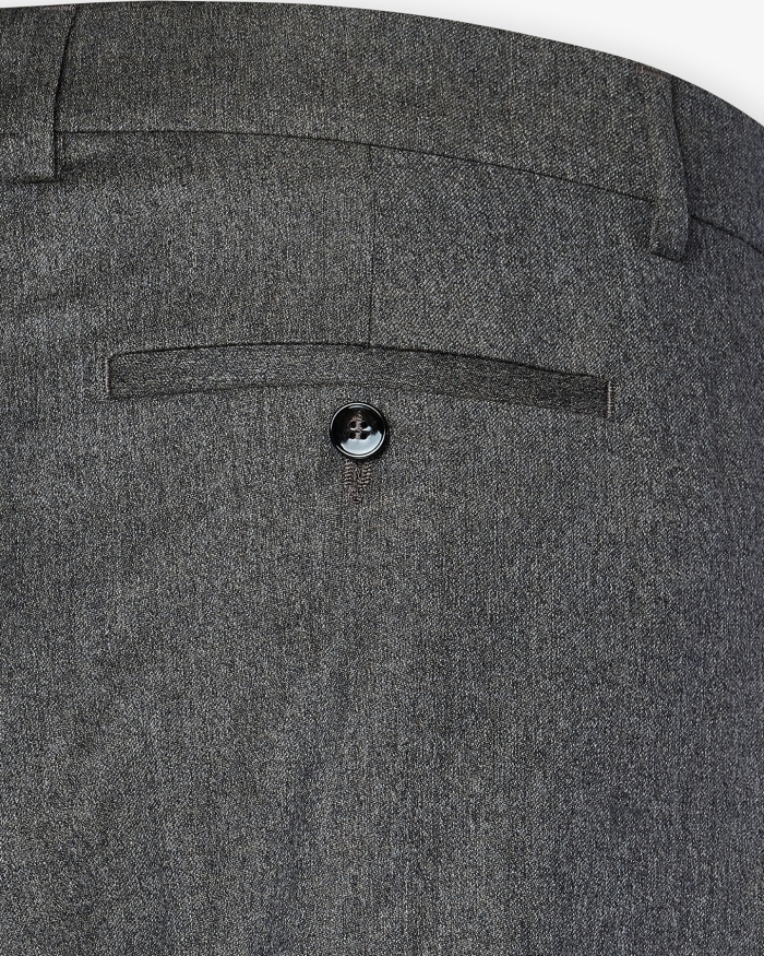 BERWICH Berwich - Regular fit trousers flannel - Greige