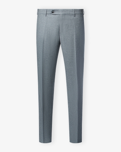 Berwich - Regular fit trousers flannel - Grey