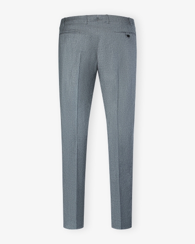 Berwich - Regular fit trousers flannel - Grey