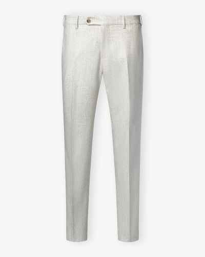 Berwich - Morrello trousers wool flannel - Beige