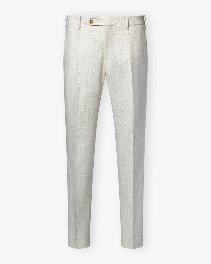 BERWICH Berwich - Morrello trousers wool flannel - Beige