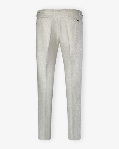 Berwich - Morrello trousers wool flannel - Beige