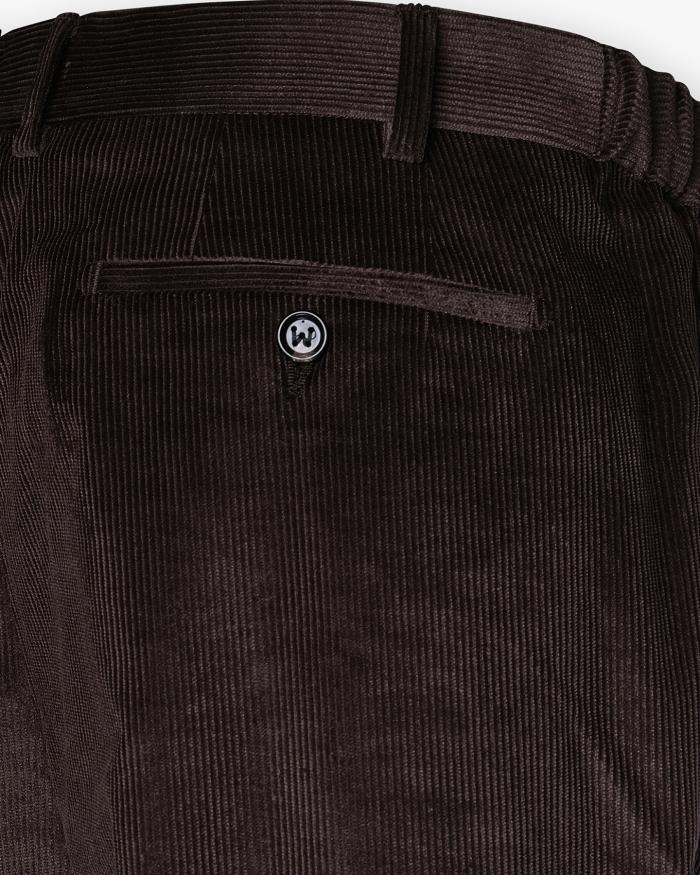 BERWICH Berwich - Trousers corduroy - Brown
