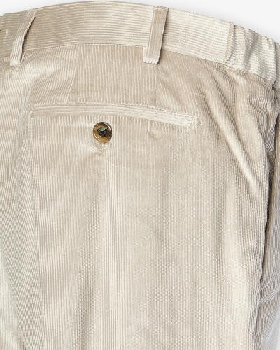 Berwich - Trousers corduroy - Beige