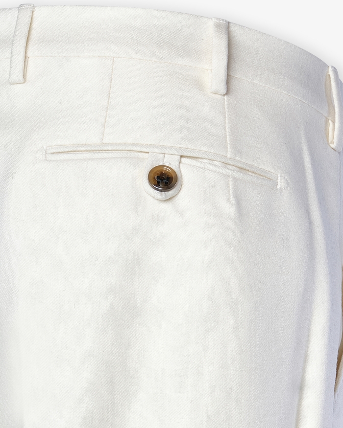 BERWICH Berwich - Trousers winter cotton - Cream
