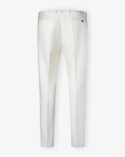 Berwich - Trousers winter cotton - Cream