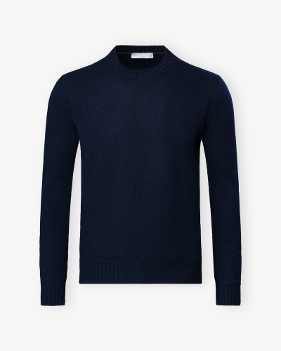 LHDA - Round neck cashmere - Navy