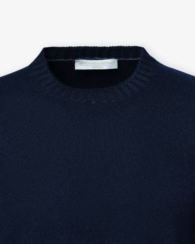 LHDA - Round neck cashmere - Navy