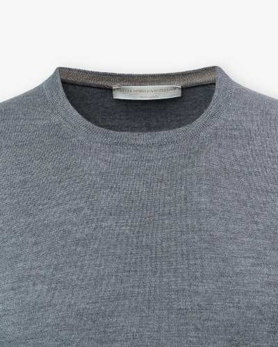 LHDA - Round neck virgin wool - Grey
