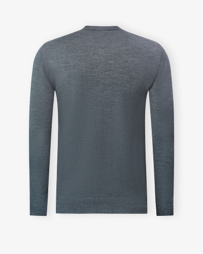 LHDA - Round neck virgin wool - Grey
