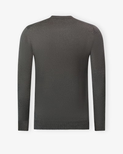 LHDA - Round neck virgin wool - Greige