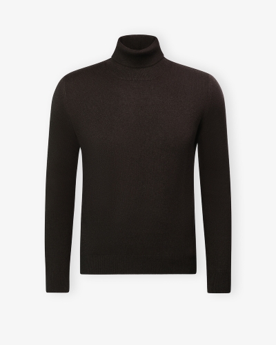 LHDA - Turtleneck cashmere - Brown