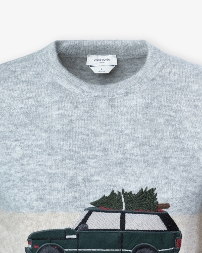 Jacob Cohën - Round neck alpaca wool - Range Rover
