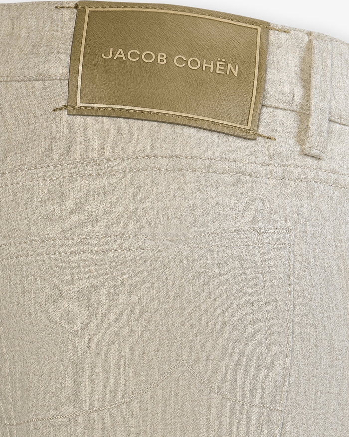JACOB COHËN JC - Trousers Bard flannel - Beige