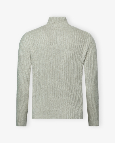 Fioroni - Full zip cashmere - Beige