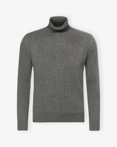 Fioroni - Turtleneck cashmere - Greige