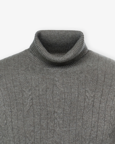 Fioroni - Turtleneck cashmere - Greige