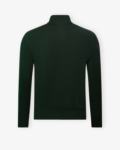 Jacob Cohën - Half zip wool cashmere - Green