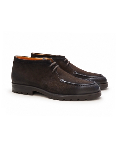 Santoni - Desert boot rock - Brown