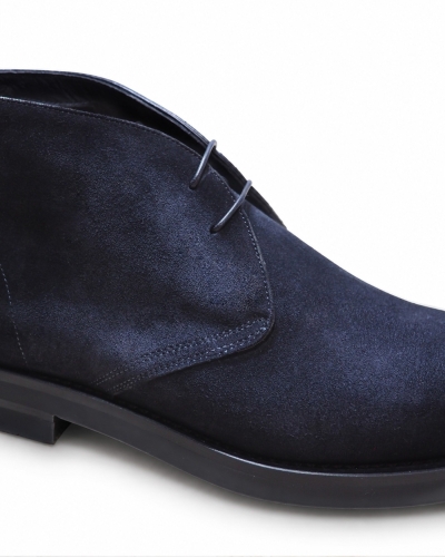 Santoni - Desert boot - Navy