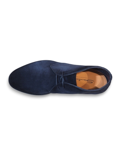 Santoni - Desert boot - Navy