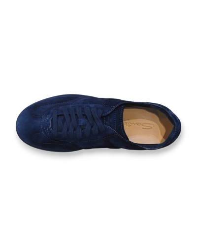 Santoni - Sneaker double buckle - Navy