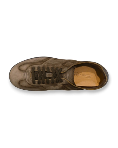 Santoni - Sneaker double buckle - Brown