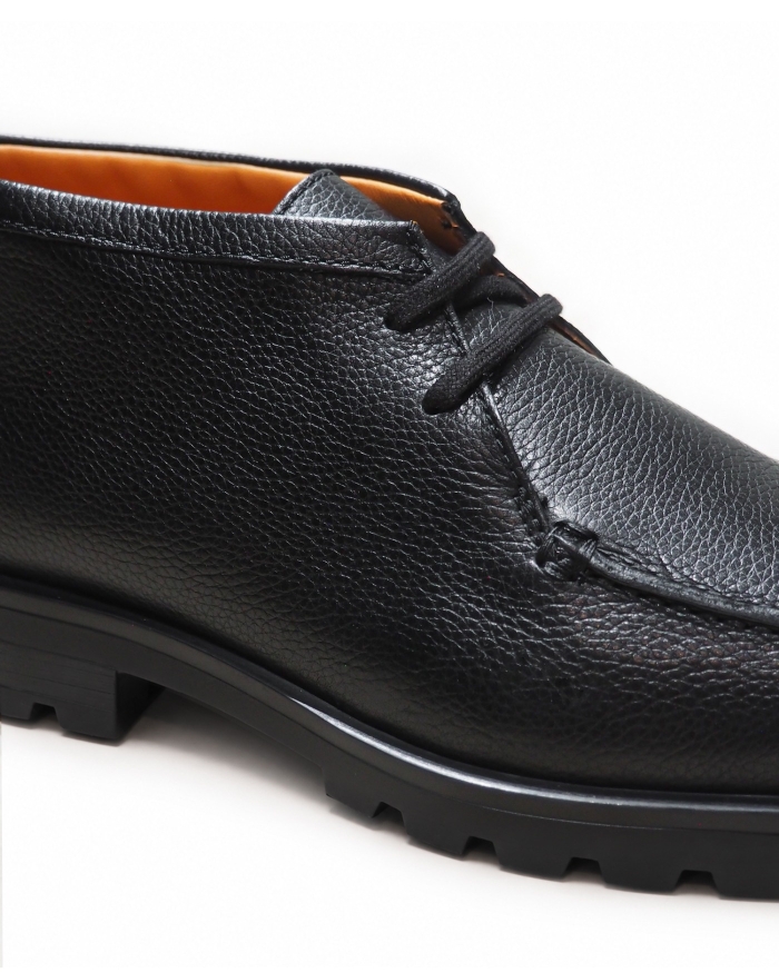 SANTONI Santoni - Desert boot rock deerskin - Black