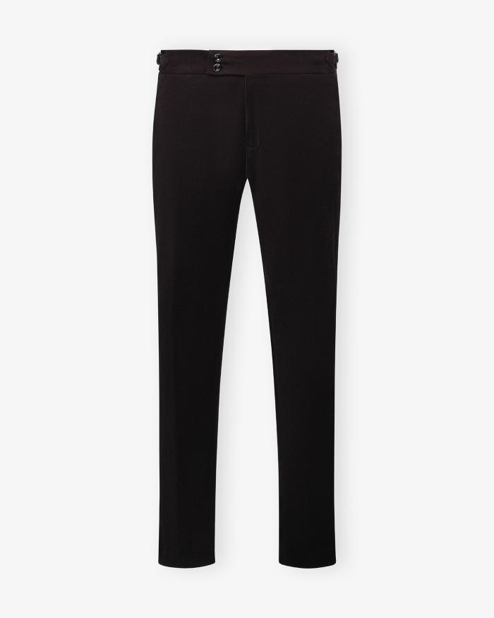 BERWICH Berwich - Morello cotton chic trousers - Brown