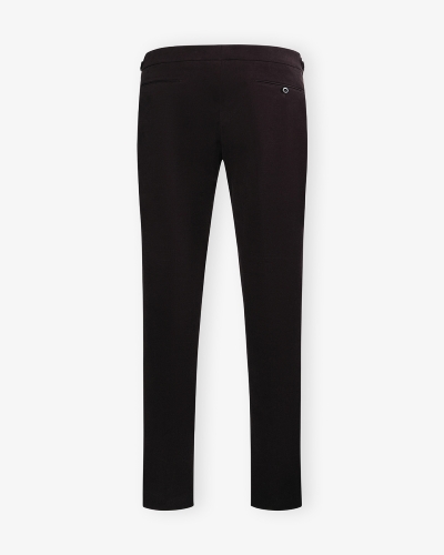 Berwich - Morello cotton chic trousers - Brown
