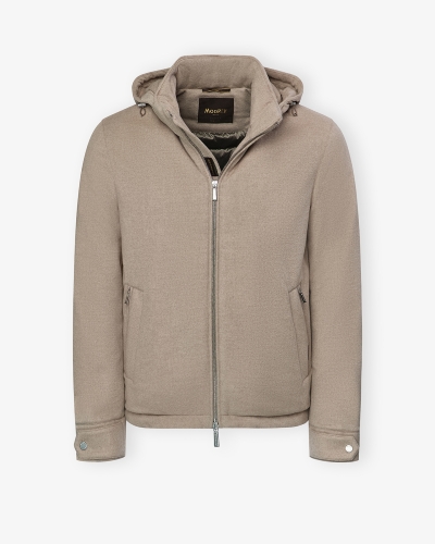 MooRER - Bomber baby cashmere - Beige