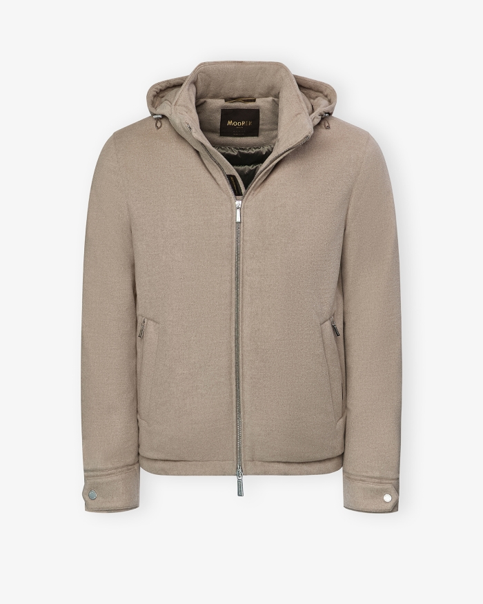 MOORER MooRER - Bomber baby cashmere - Beige