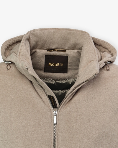 MooRER - Bomber baby cashmere - Beige